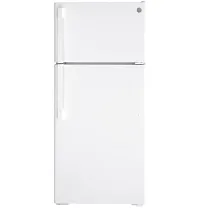 Ge 17 Series White Top Freezer Refrigerator