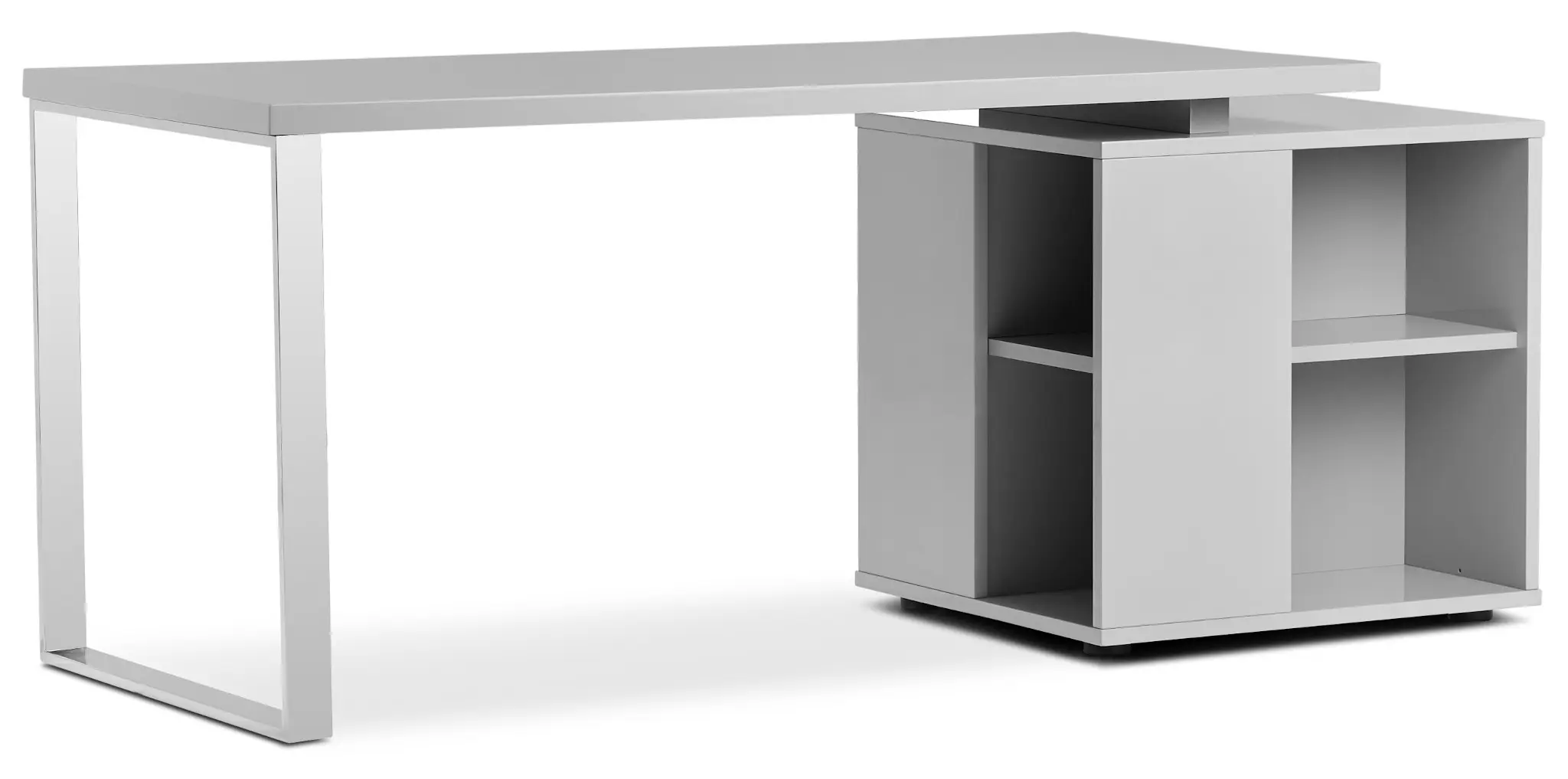 Vancouver Gray Storage Desk Vancouver Gray Storage Desk