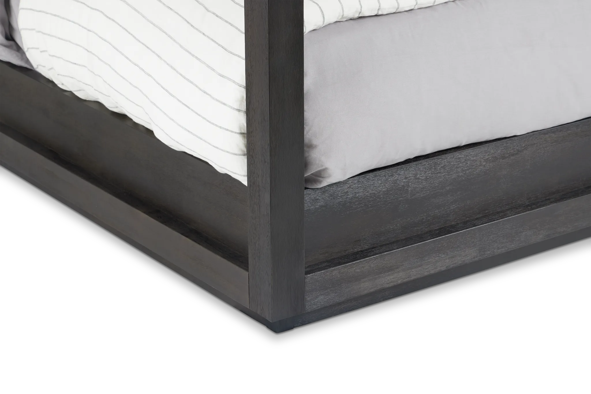 Madden Gray Uph Canopy Bed