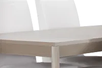 Destination Light Tone 84" Table & 4 Skirted Chairs