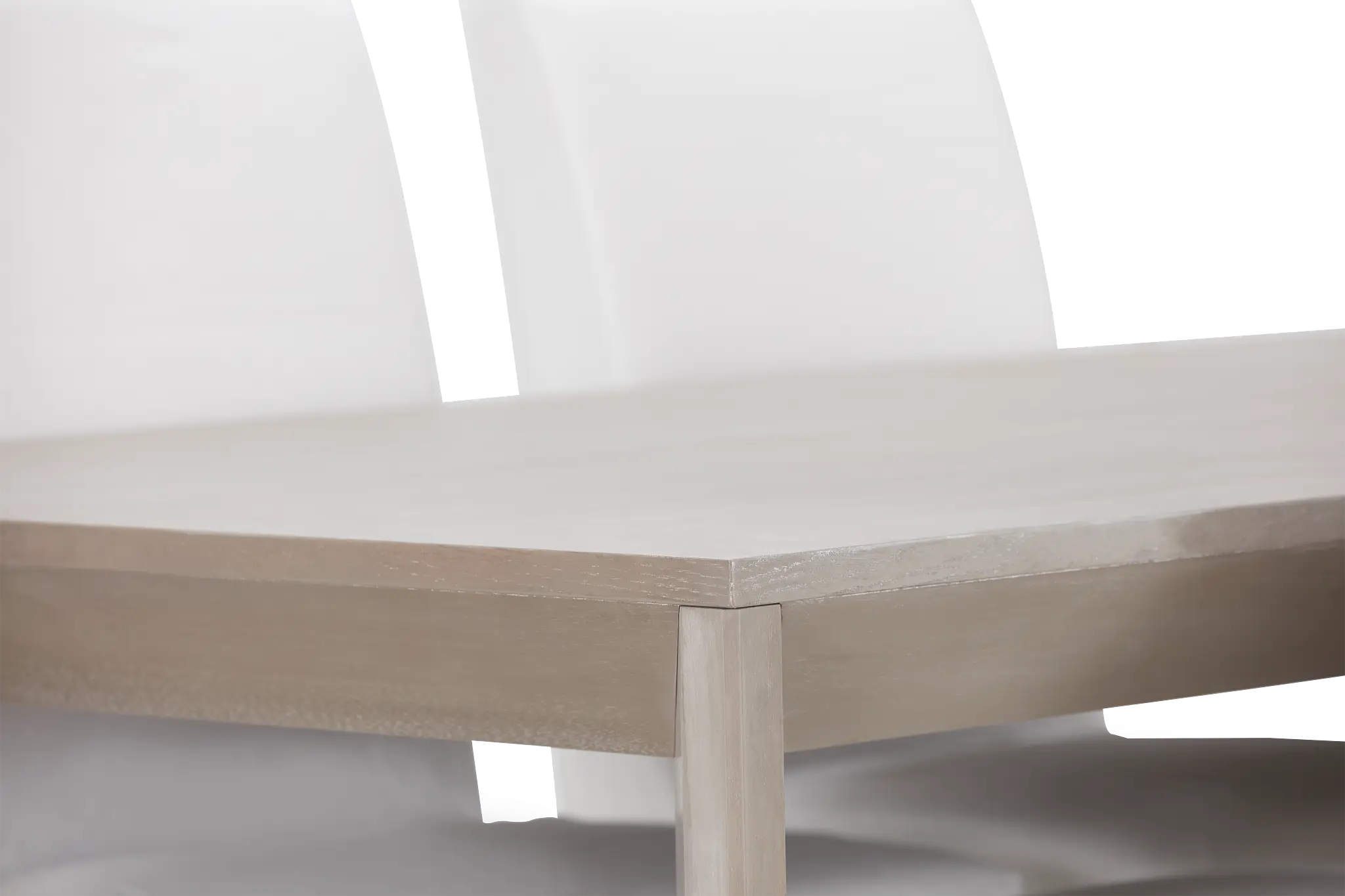 Destination Light Tone 84" Table & 4 Skirted Chairs Destination Light Tone 84" Table & 4 Skirted Chairs