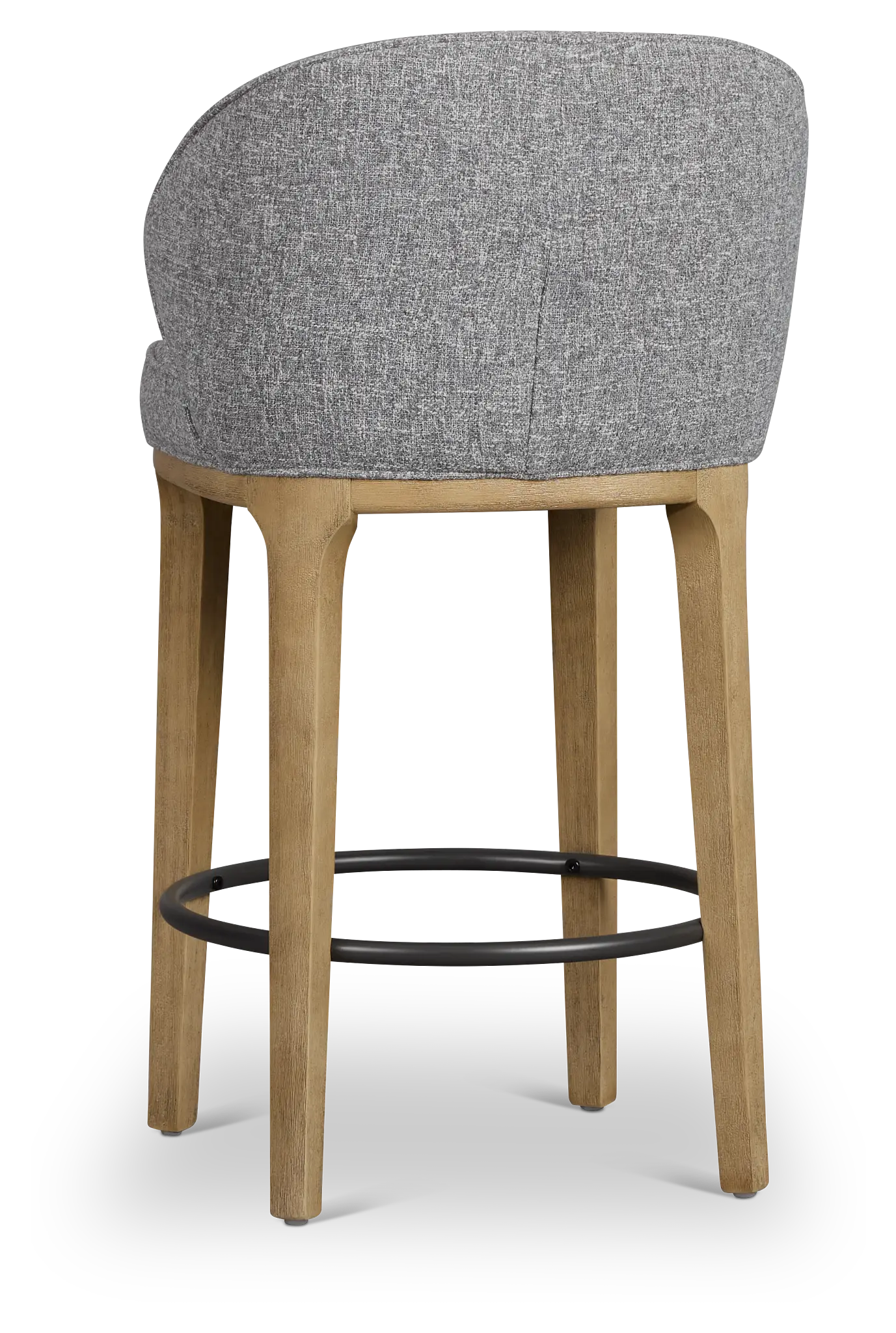 Libby Dark Gray Fabric 24" Upholstered Barstool Libby Dark Gray Fabric 24" Upholstered Barstool