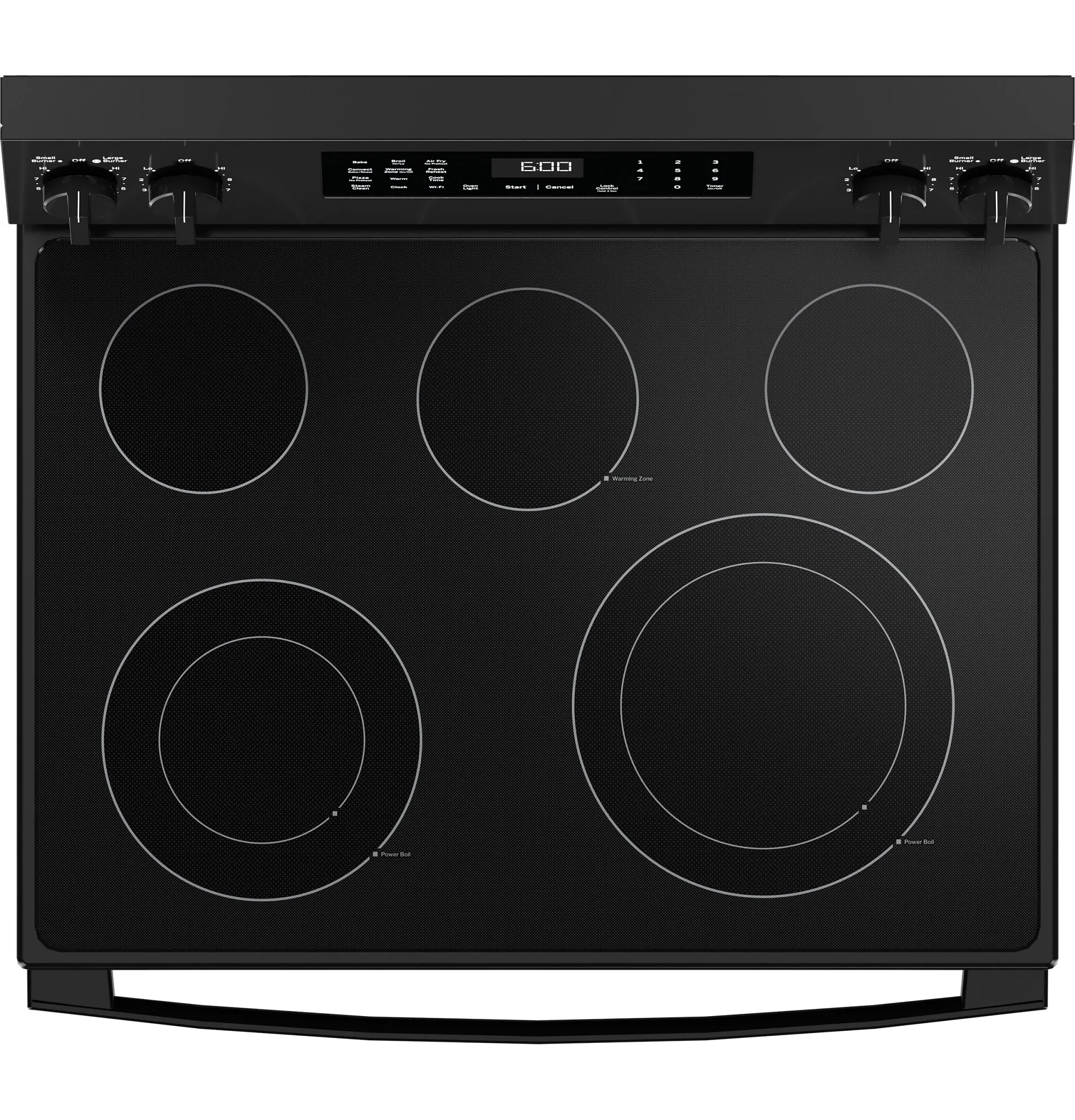 Ge 600 Series Black 30" Electric Range