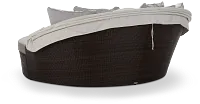 Fina Gray Canopy Daybed