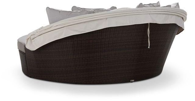 Fina Gray Canopy Daybed