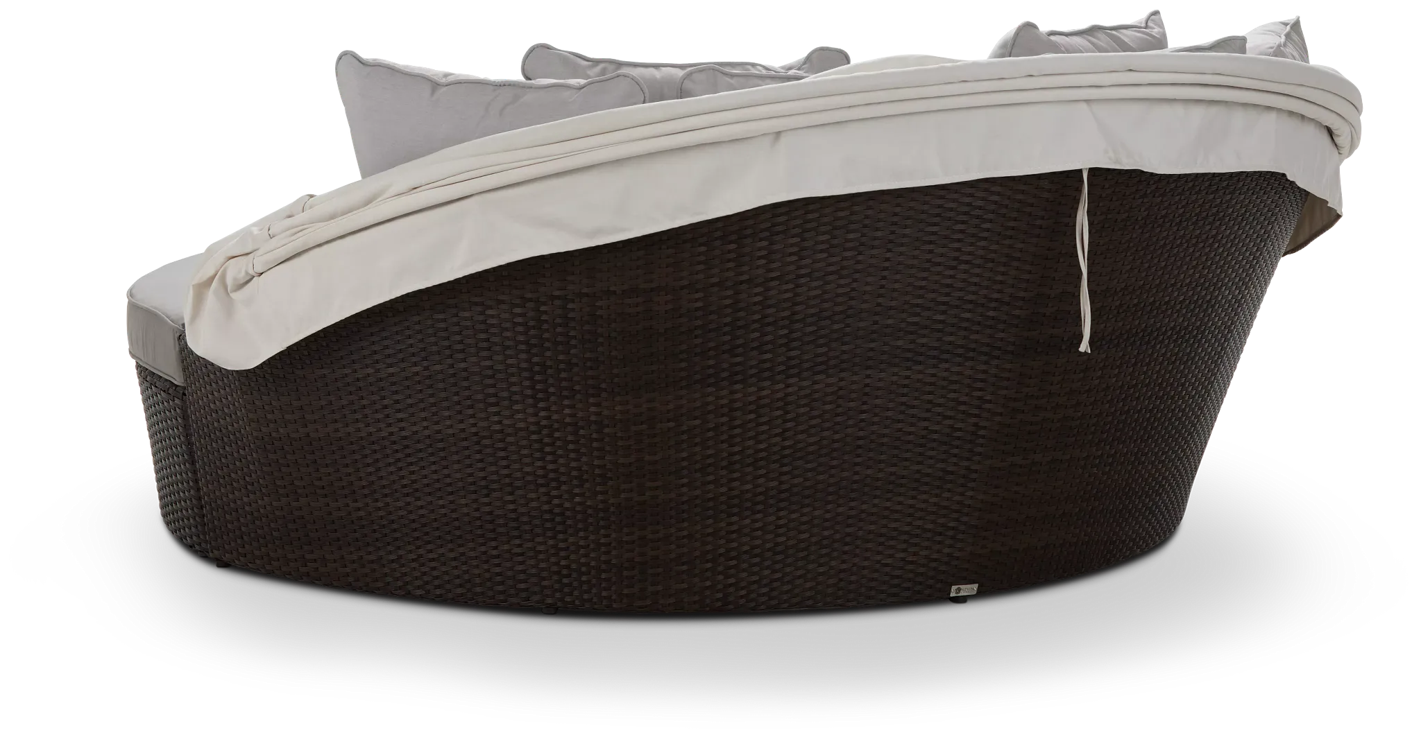 Fina Gray Canopy Daybed