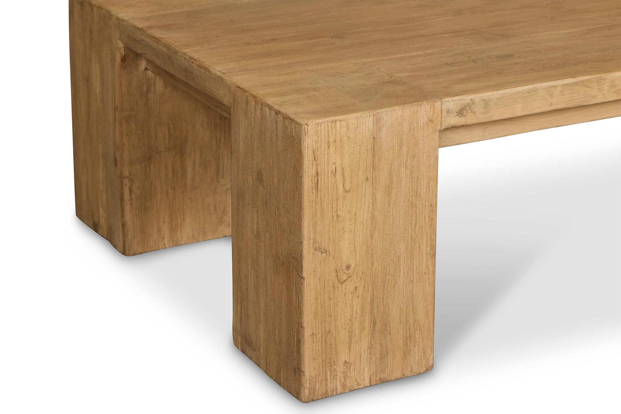 Callan Light Tone Rectangular Coffee Table