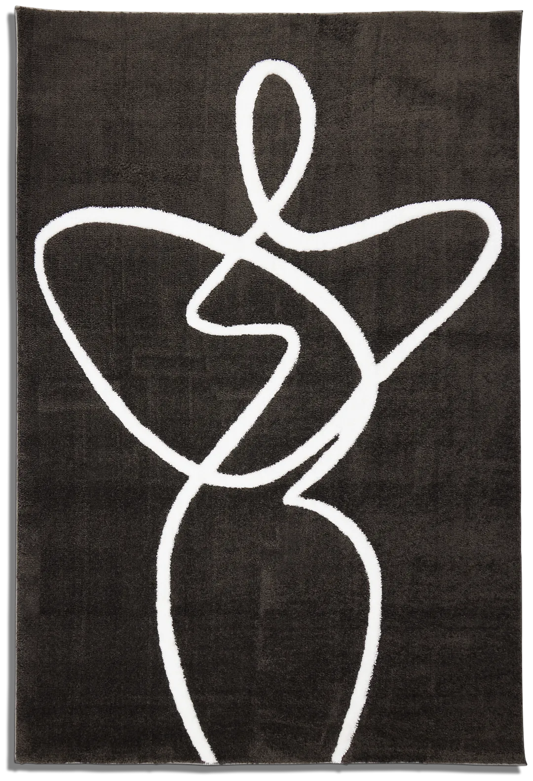 Mimi Dark Gray 8x10 Area Rug