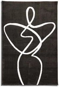 Mimi Dark Gray 8x10 Area Rug