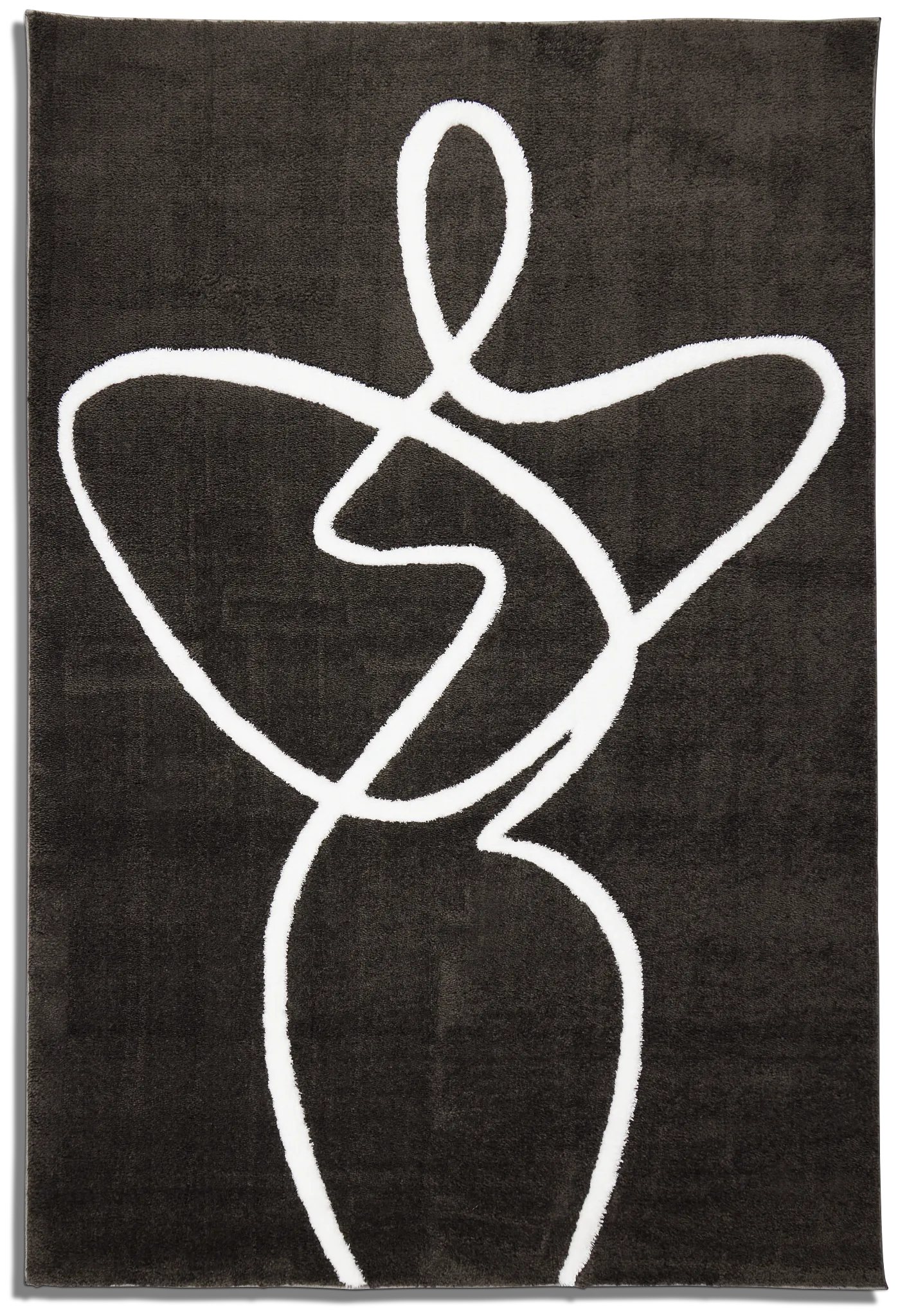 Mimi Dark Gray 8x10 Area Rug