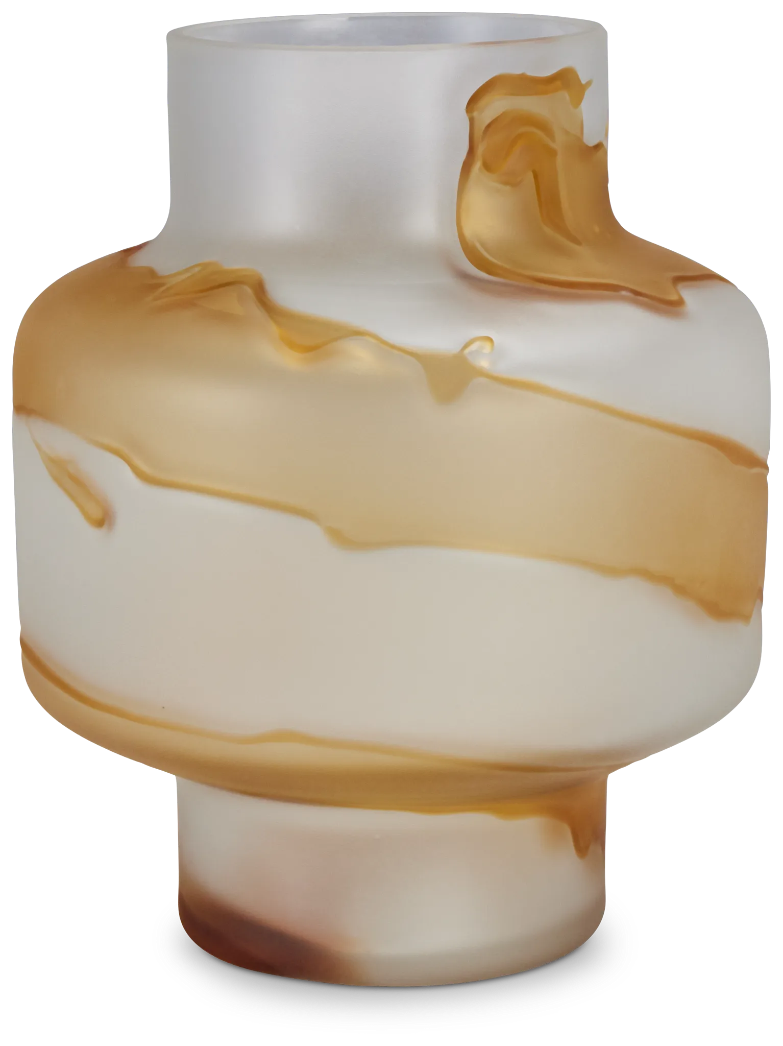 Olivera Orange Small Vase