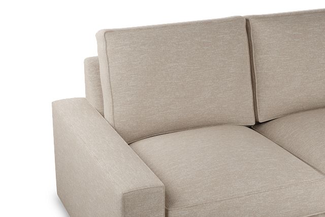 Edgewater Victory Taupe Large Two-arm Sectional