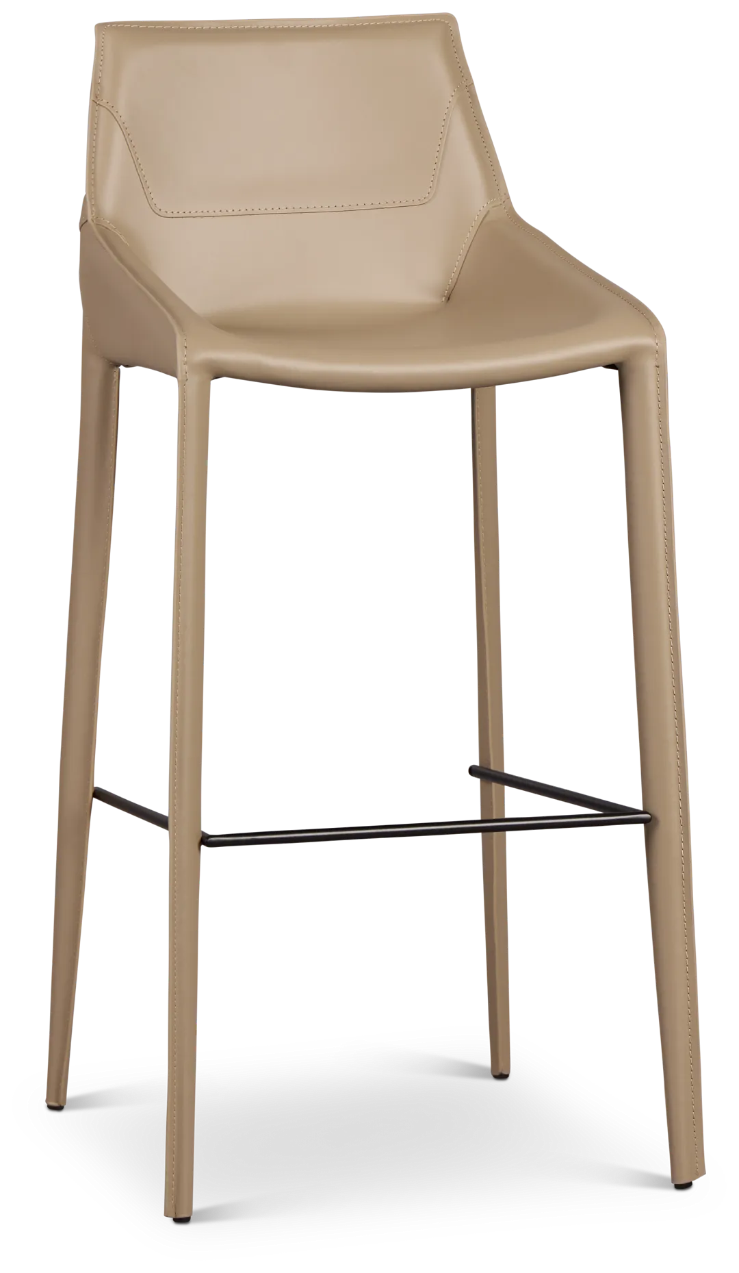 Wayne Beige 30" Upholstered Barstool