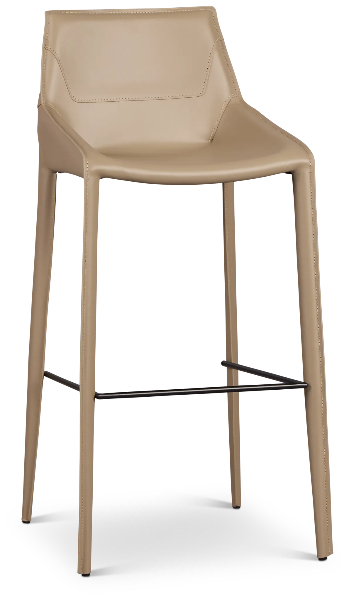 Wayne Beige 30" Upholstered Barstool