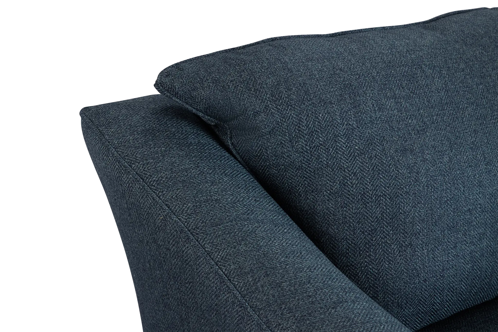 Avery Dark Blue Fabric Loveseat Avery Dark Blue Fabric Loveseat