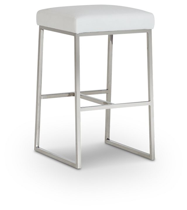 Miami Whitefabric 30" Stool