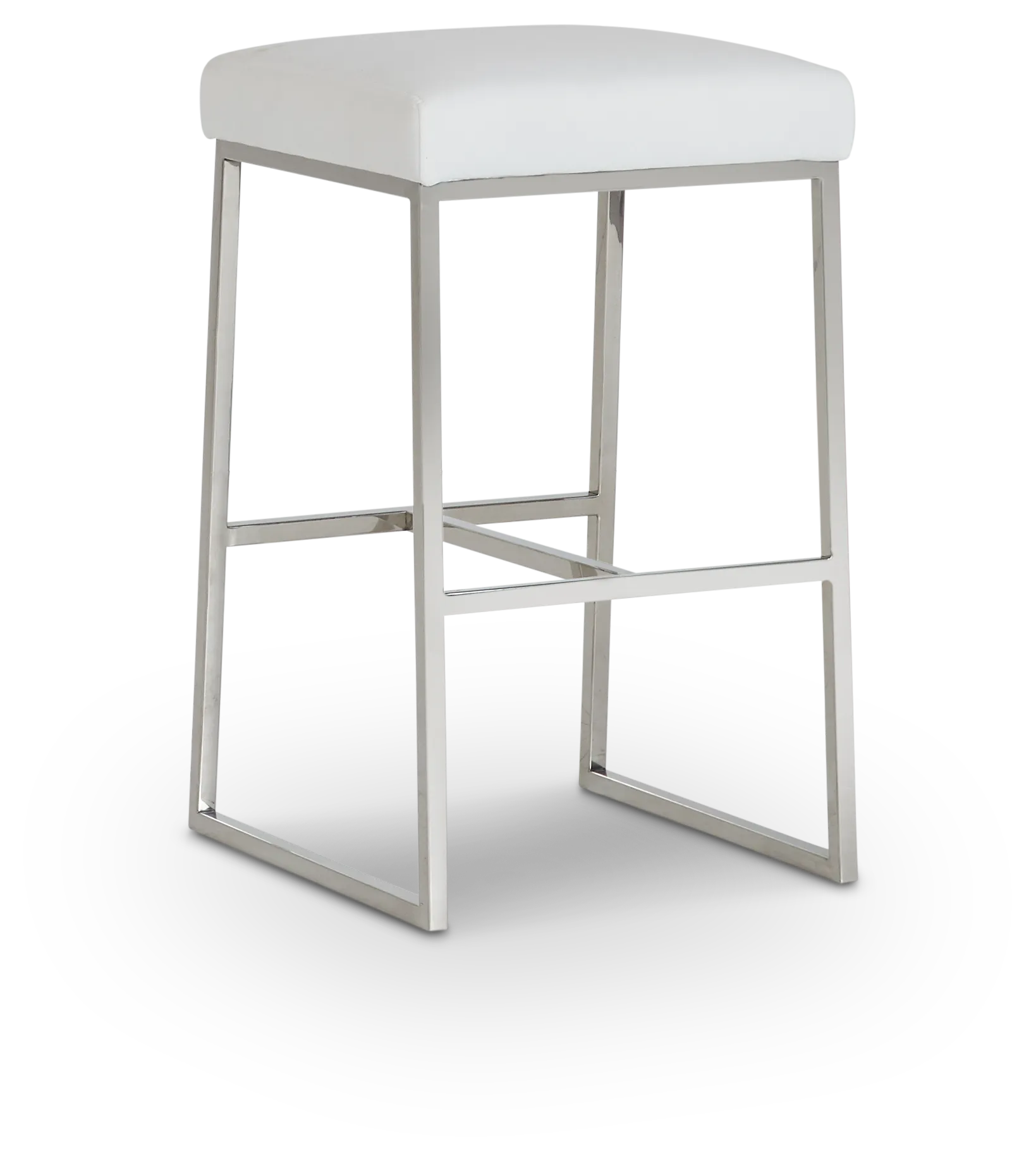Miami Whitefabric 30" Stool
