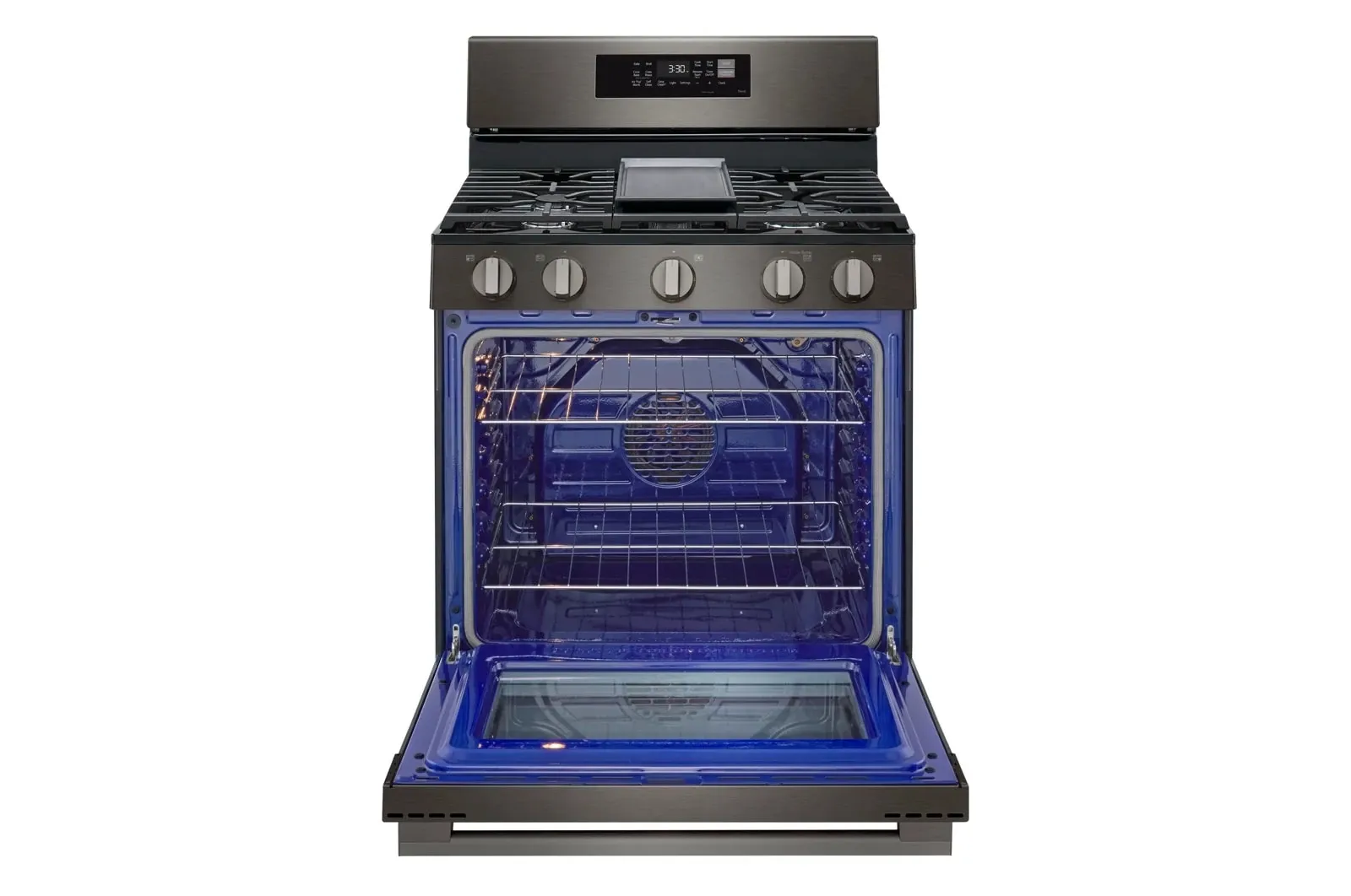 Lg 6323 Series Black Gas Range