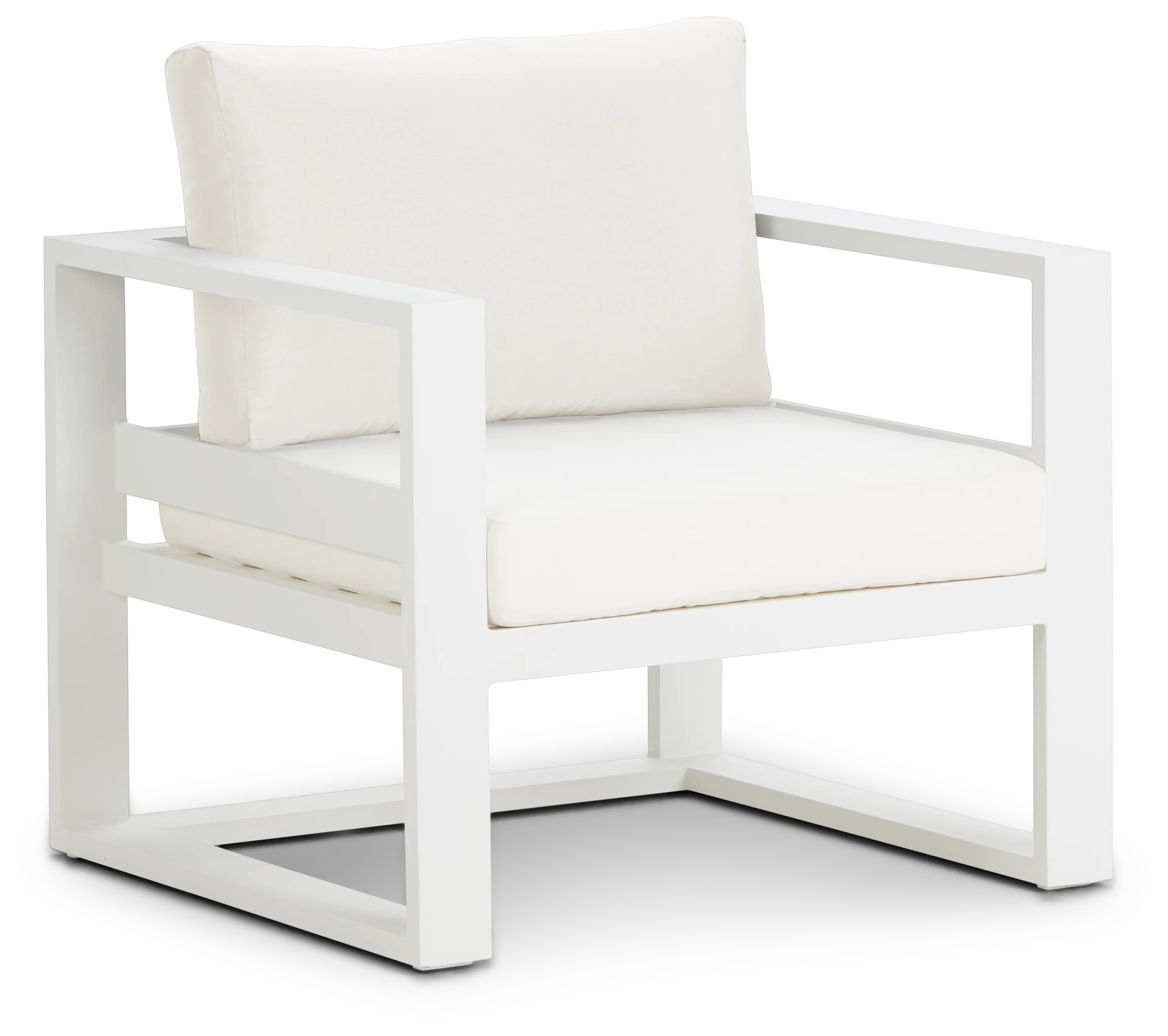Lisbon White Aluminum Chair Lisbon White Aluminum Chair