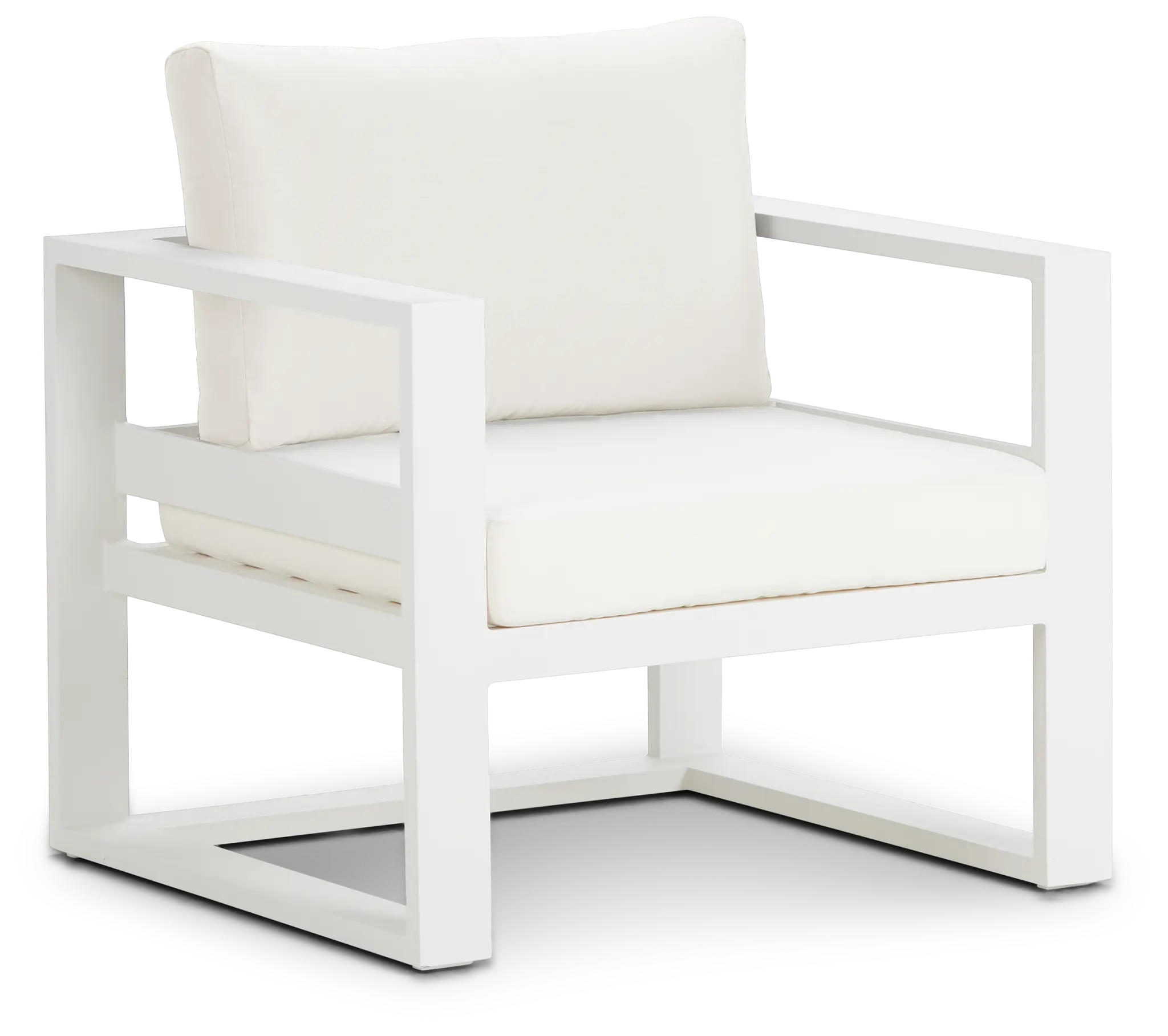 Lisbon White Aluminum Chair Lisbon White Aluminum Chair