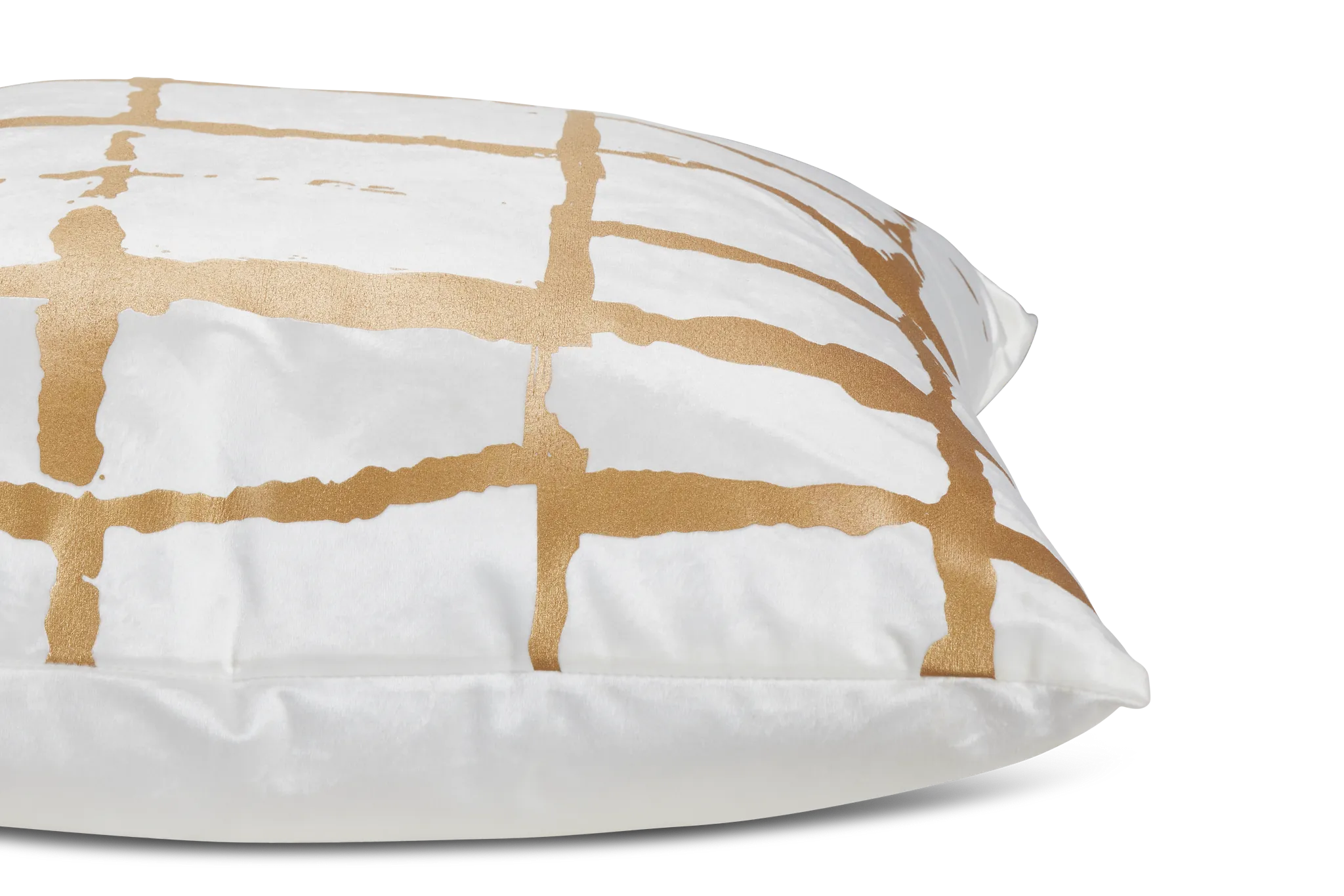 Liam Gold 22" Square Accent Pillow