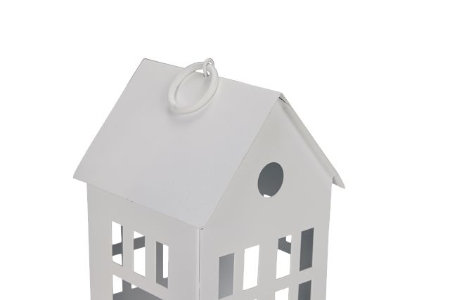 House White Small Candle Holder