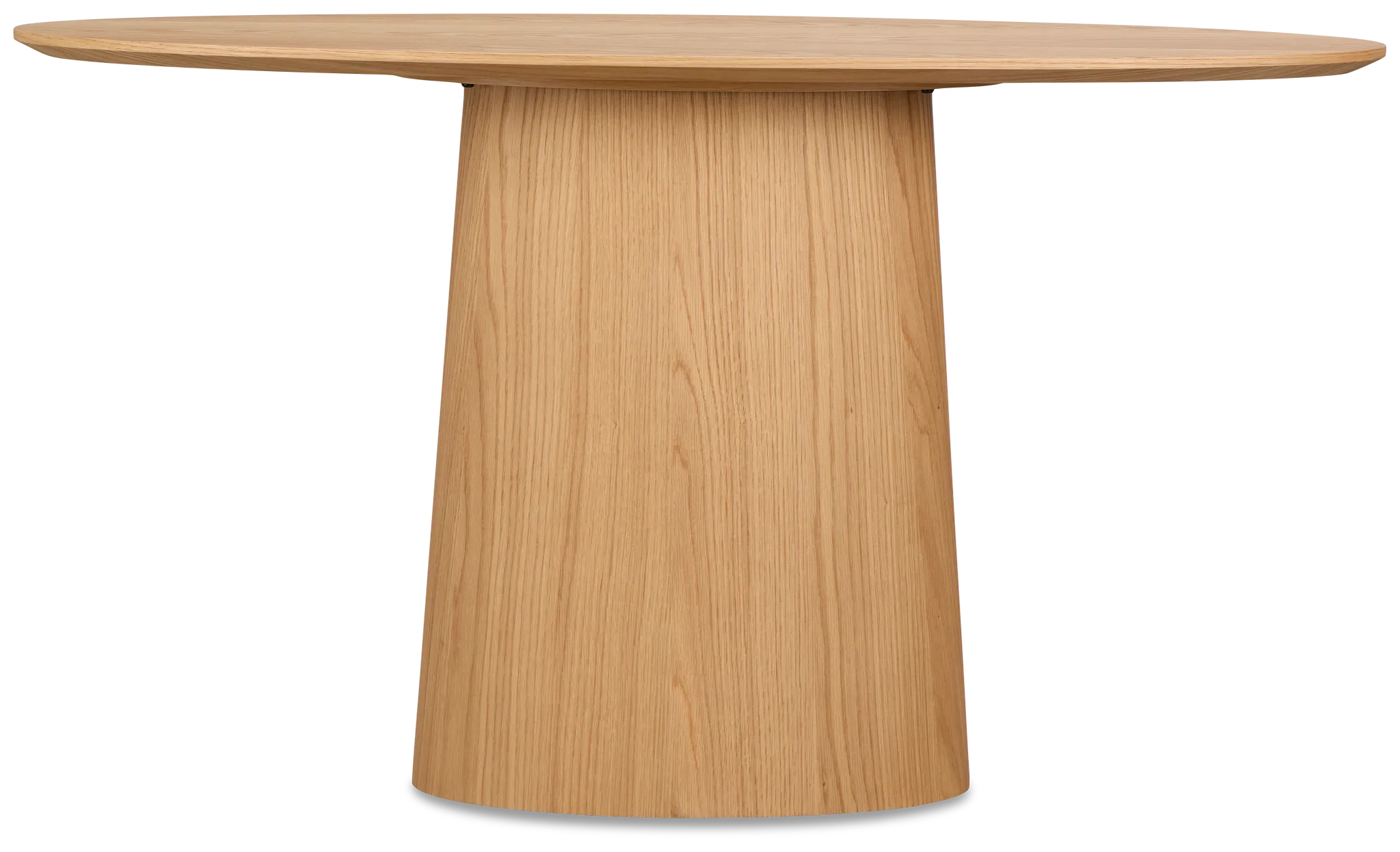 Nomad Light Tone Oval Sofa Table