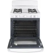 Ge 30 Series White 30" Gas Range