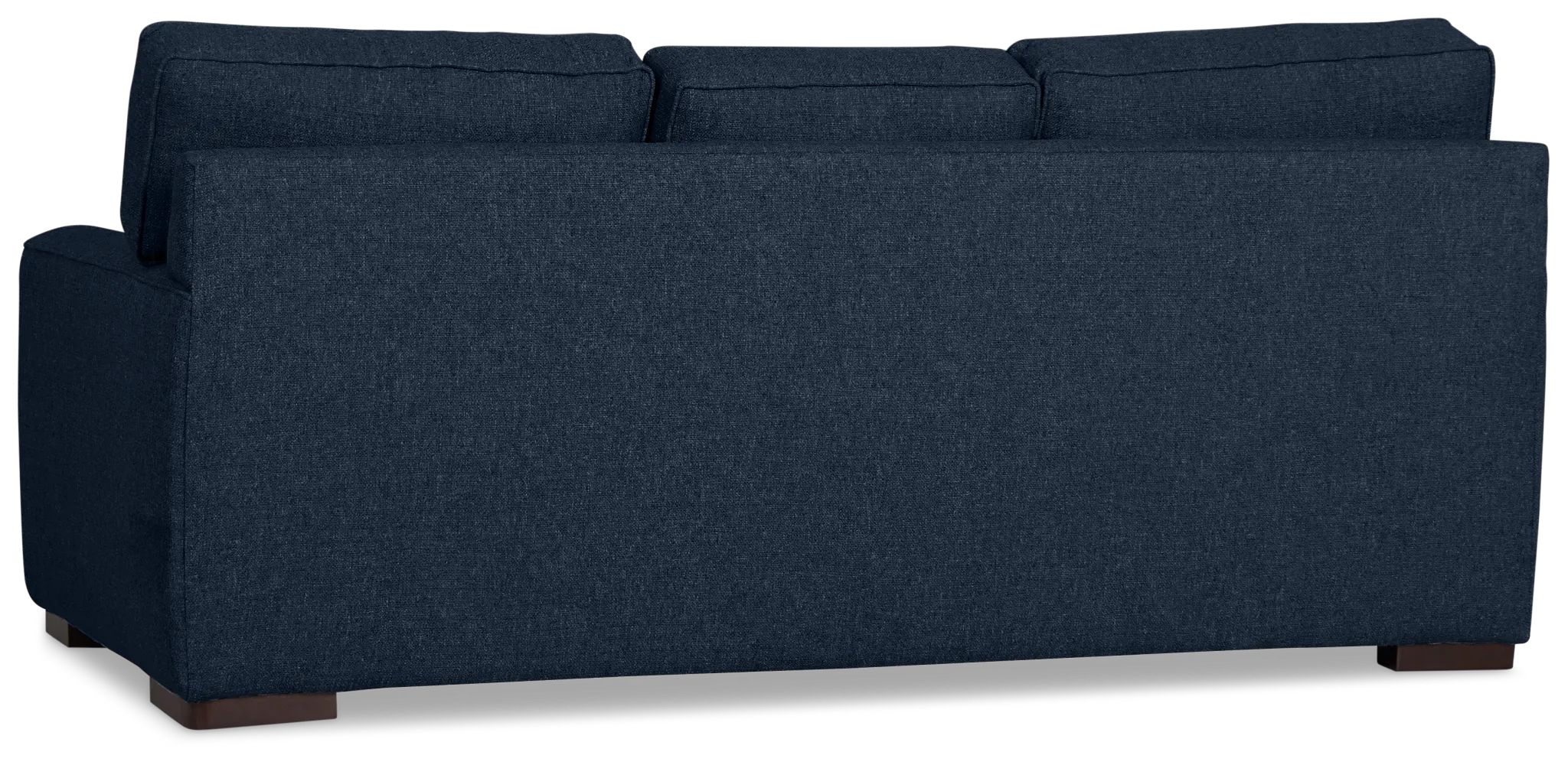 Sinclair Dark Blue Fabric Memory Foam Sleeper