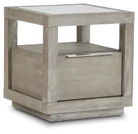 Madden Light Tone End Table