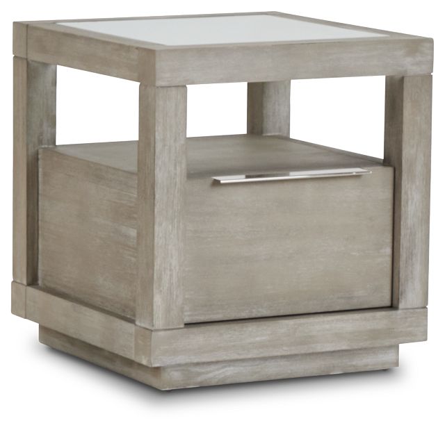 Madden Light Tone End Table (2)