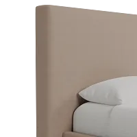 Grayton Joya Beige 54" Upholstered Platform Bed
