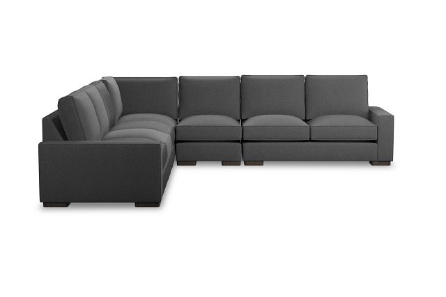 Edgewater Delray Dark Gray Large Two-arm Sectional (2)
