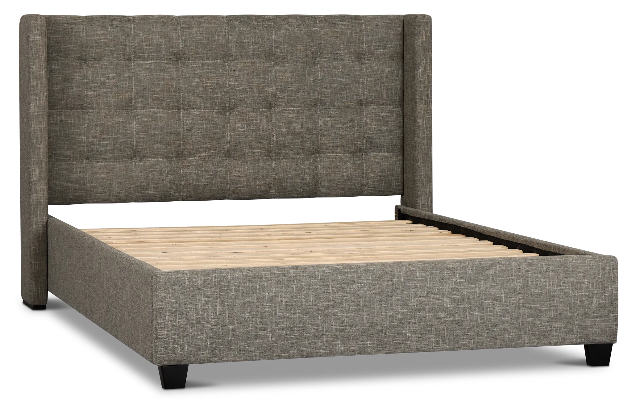 Chatham Gray Low Platform Bed