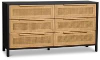 Pacific Two-tone 6-drawer Dresser