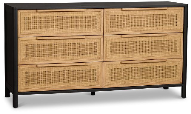 Pacific Two-tone 6-drawer Dresser