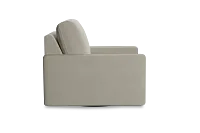 Edgewater Suave Beige Swivel Chair