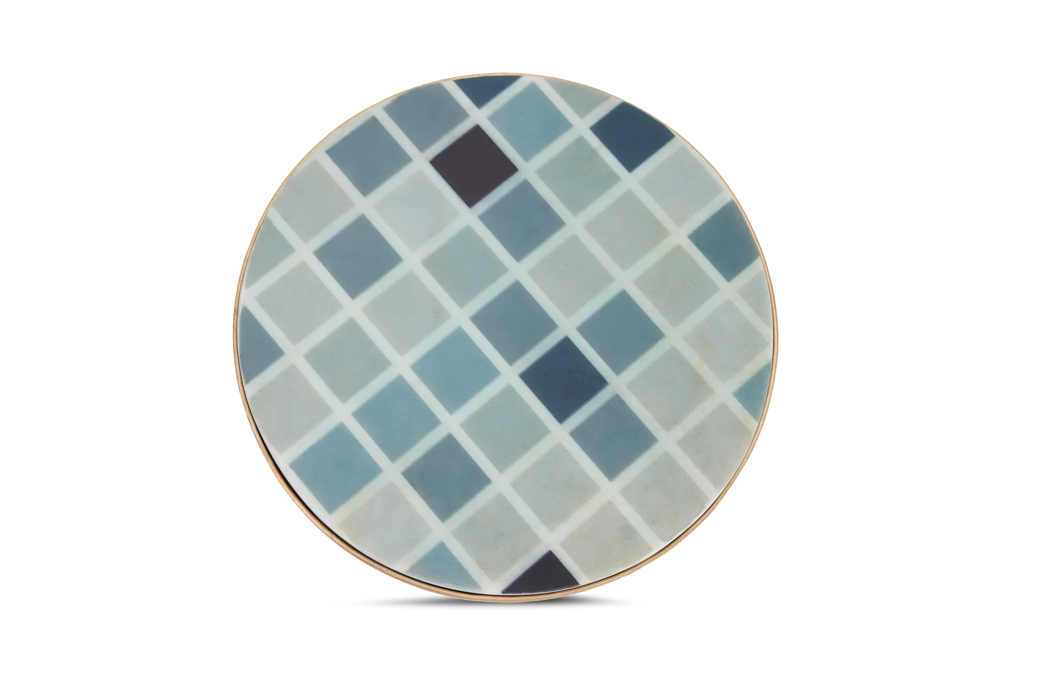 Juliette Gold Round End Table