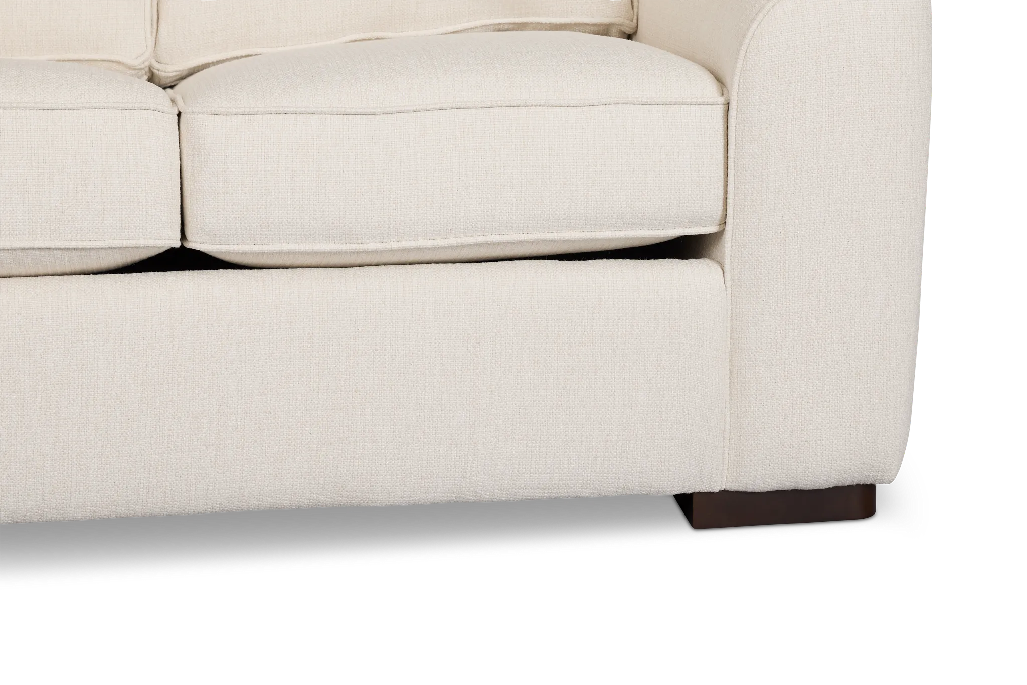 Sinclair Light Beige Fabric Innerspring Sleeper