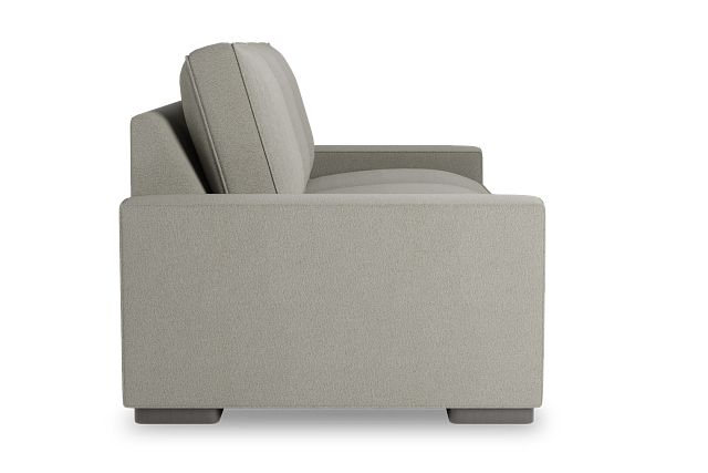 Edgewater Elite Gray 84" Sofa W/ 3 Cushions