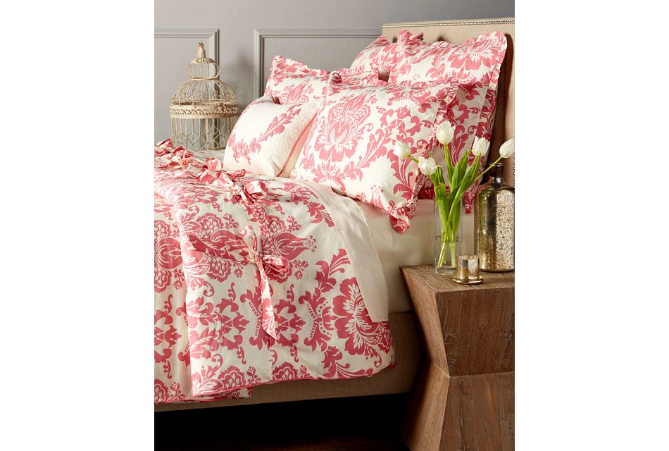 Damask Pink Duvet Home Accents Bed Linens City Furniture Shop by layaway at kmart.com for comforters including brands like colormate,essential home,cannon,grand resort,disney. city furniture