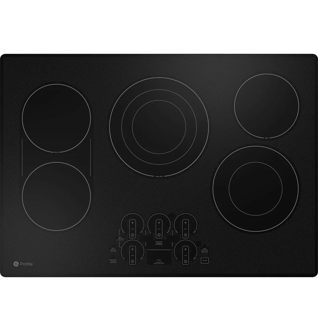 Ge Profile 9030 Series Black 30" Electric Cook Top