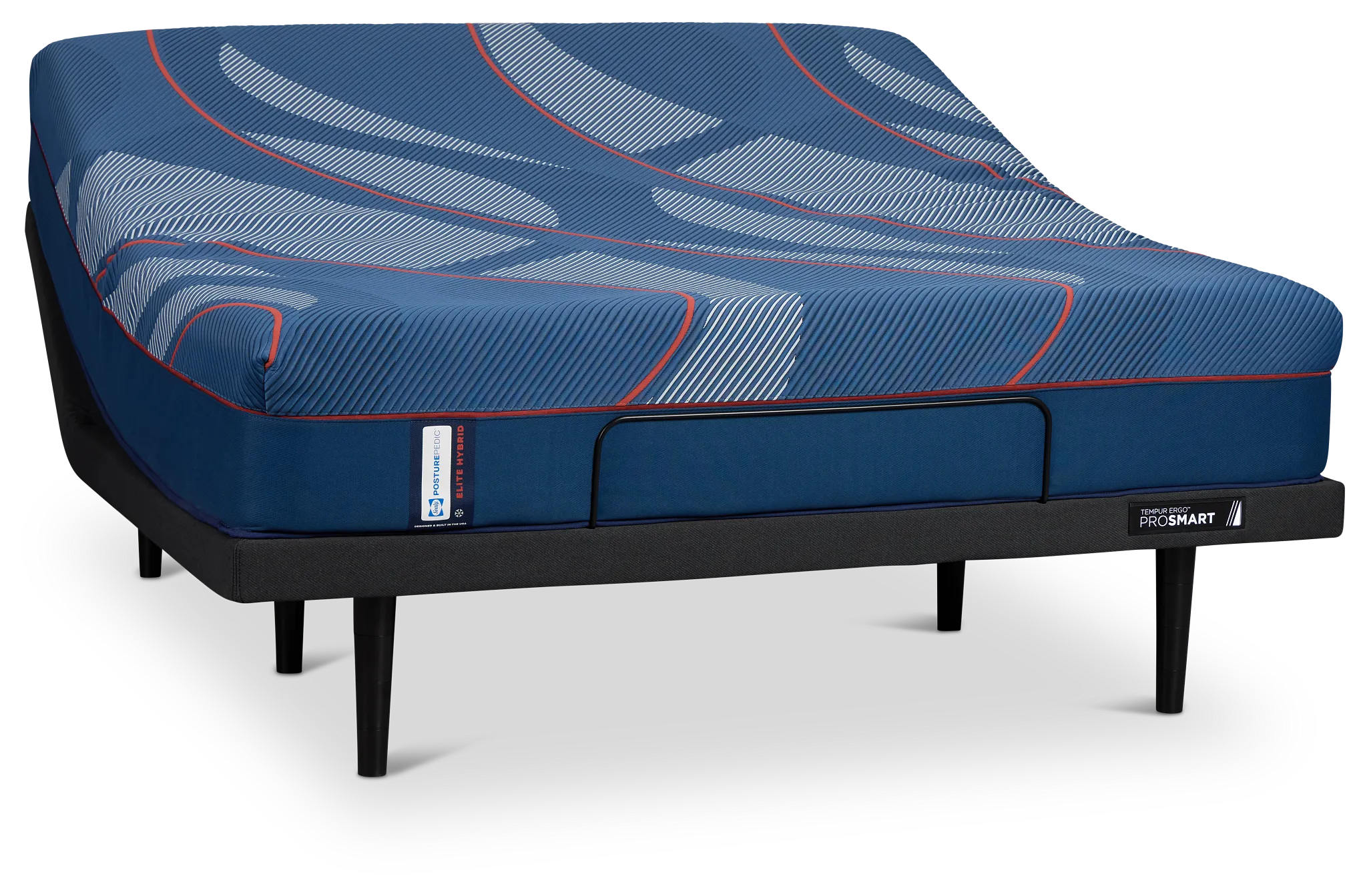 Posturepedic Elite Spring Albany 2 Medium Ergo Prosmart Adjustable Mattress Set