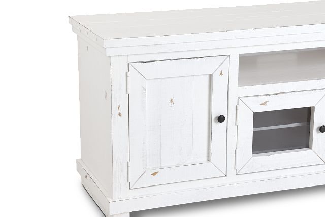 Willow White 74" Tv Stand