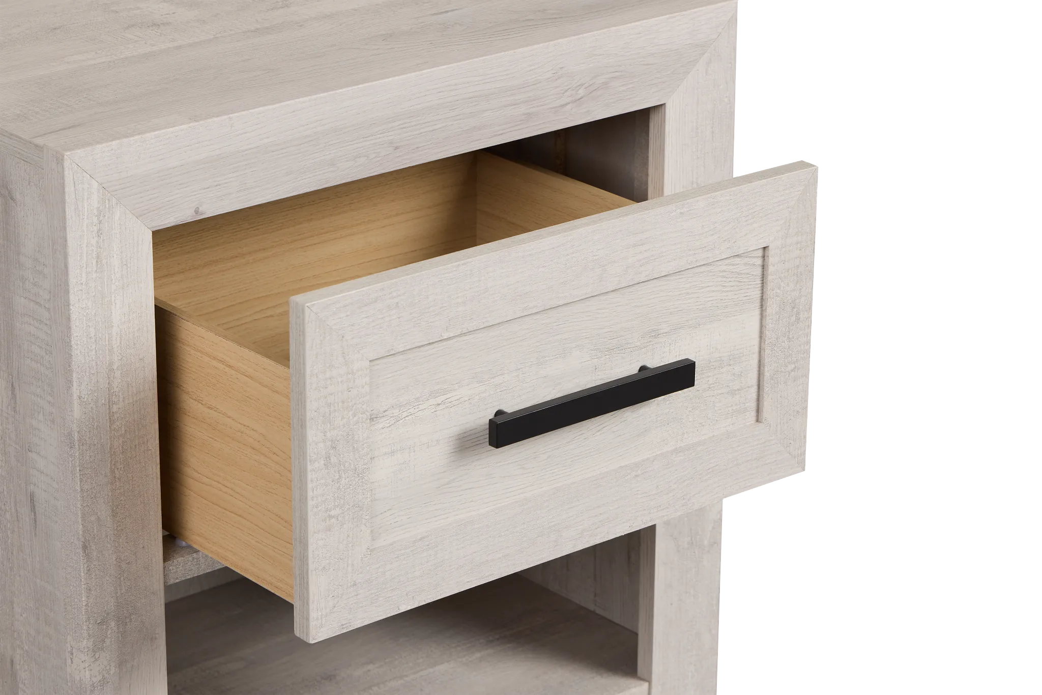 Delray White Nightstand