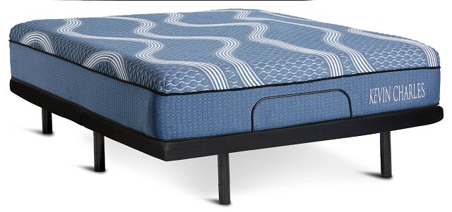 Kevin Charles Vista Hybrid Elite Adjustable Mattress Set