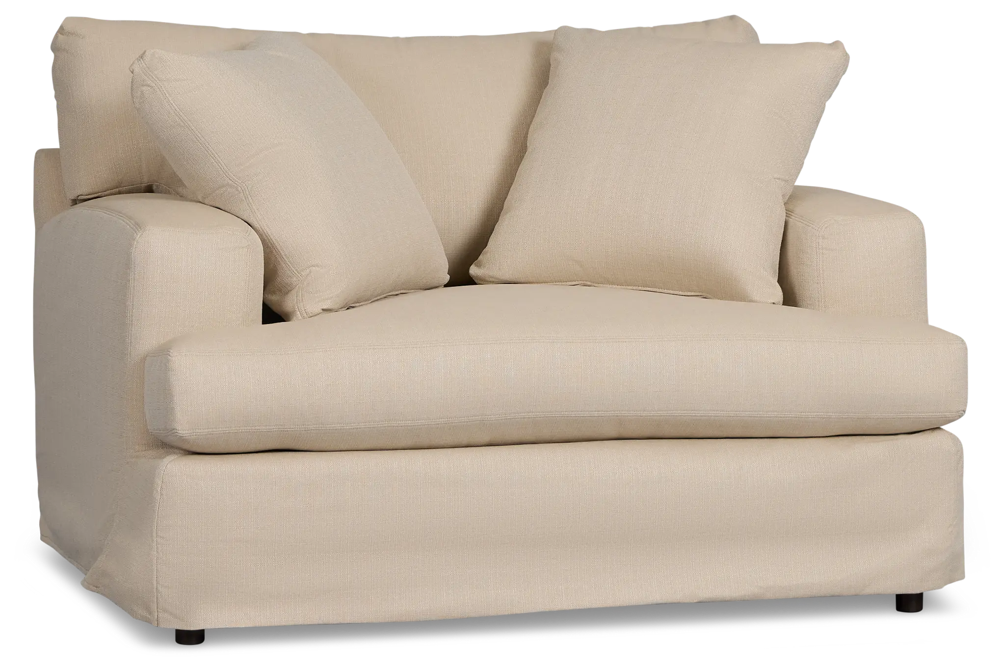 Marren Beige Fabric Chair Marren Beige Fabric Chair