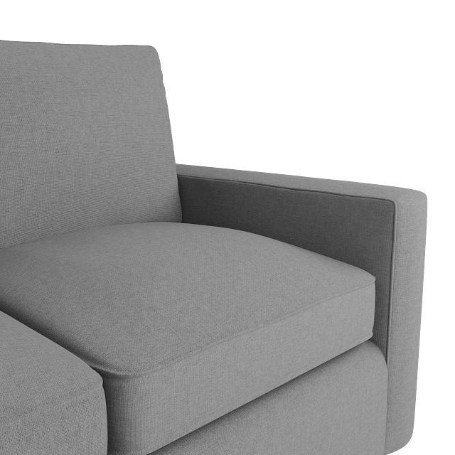 Siesta Suave Gray Small Memory Foam Sleeper