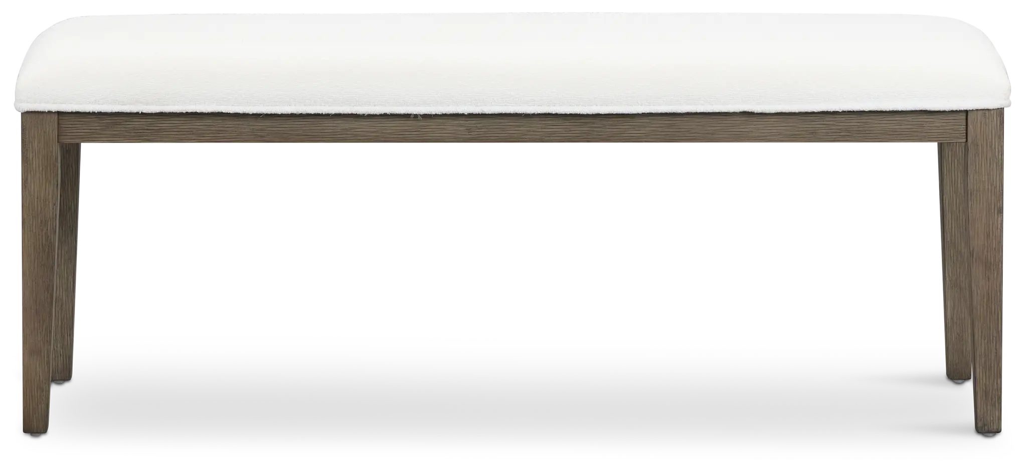Alden Gray Upholstered Dining Bench Alden Gray Upholstered Dining Bench