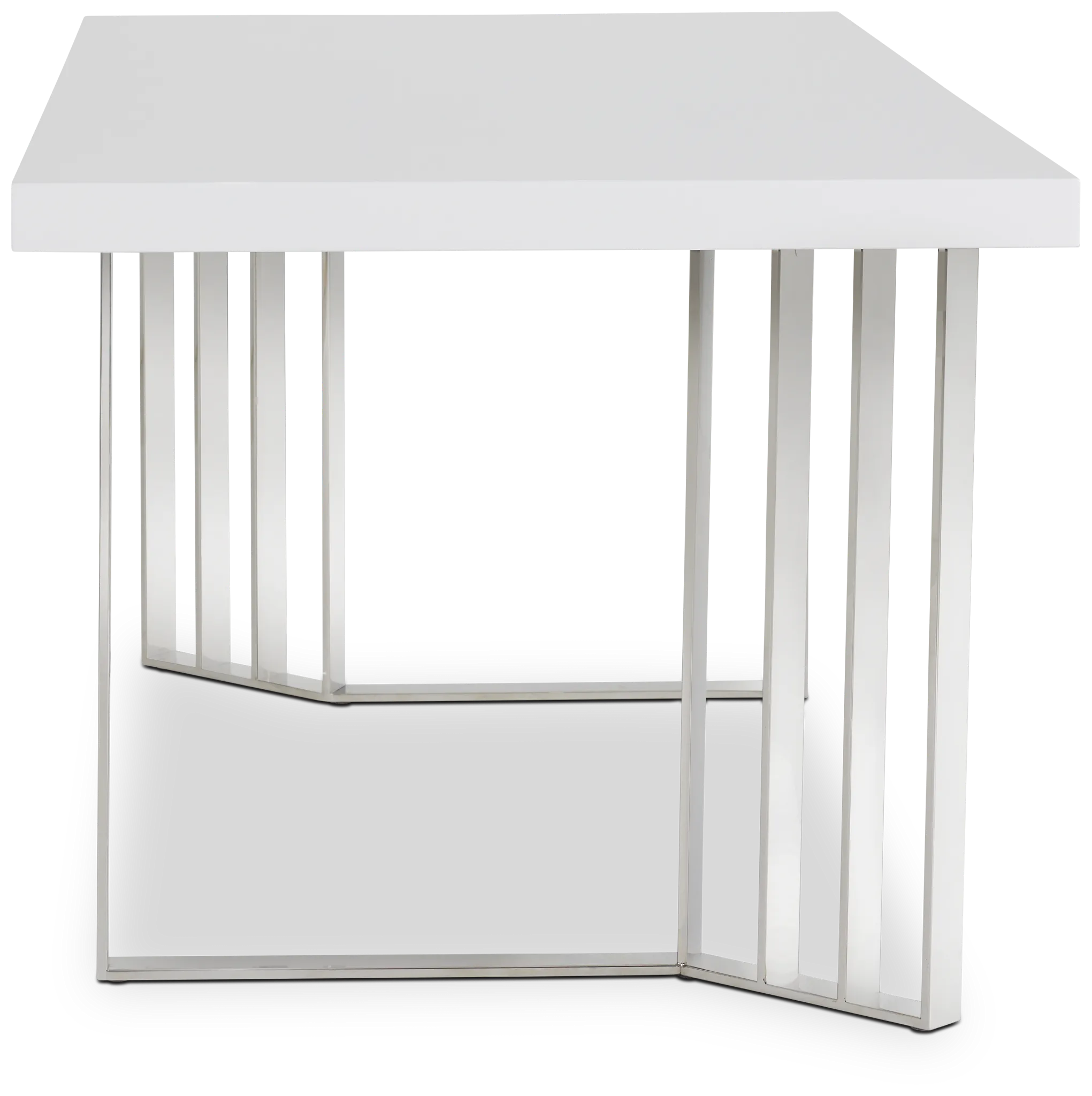 Axel White Rectangular Table